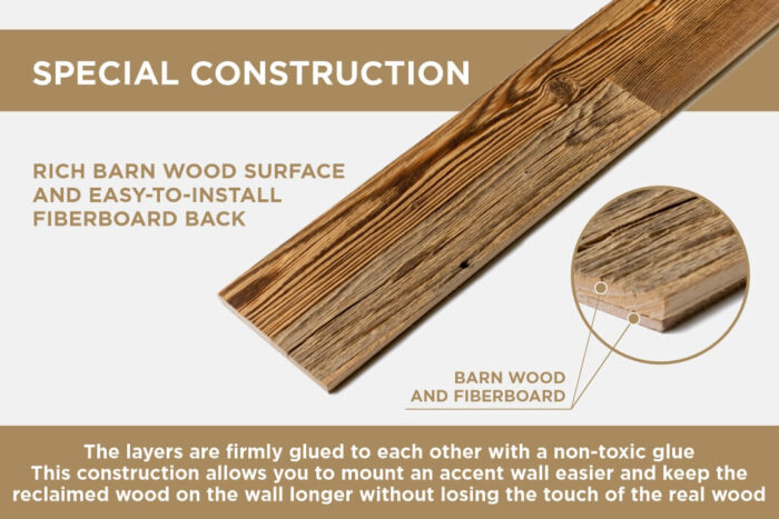 Wood wall panel construction
